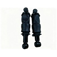 解放J6V 驾驶室后气囊减震器5001515A86P 后悬浮减震气囊加粗弹簧减震器总成