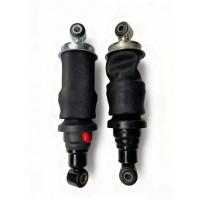 现货批发 陕汽德龙新M3000空气弹簧减震器DZ15221440400 弹簧气囊加粗