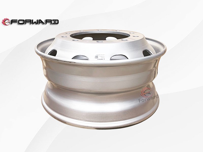 DZ93259610710   9.00×22.5一件辐板式轮辋,Wheel rim,济南向前汽车配件有限公司