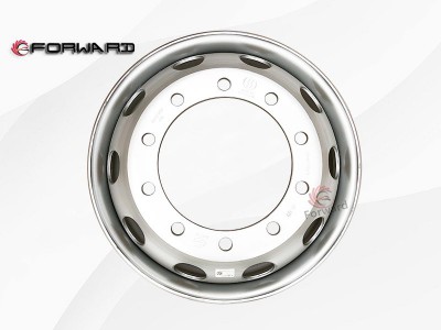 DZ93259610710   9.00×22.5一件辐板式轮辋,Wheel rim,济南向前汽车配件有限公司