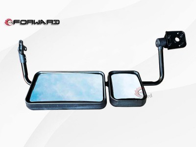 DZ13241771910  左后视镜总成/右置,Left rearview mirror - right side,济南向前汽车配件有限公司