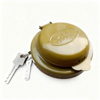 货车智能油箱防盗锁重卡配件 大卡车油箱盖锁通用新型带滤网油箱锁