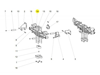 LG9709520470  后簧骑马螺栓,Rear spring riding bolt,济南向前汽车配件有限公司