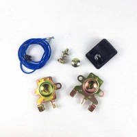 德龙新m3000前面板锁总成面罩锁拉线锁芯锁体面板锁扣手