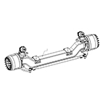 SZ9KA59380002SZ9KA59380002转向轴-35T-汉德车桥