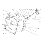 Q33108T13F61全金屬六角法蘭面鎖緊螺母 M08*1.0,10 級,達克羅銀灰