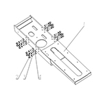 Q33124T13F61Q33124T13F61全金属六角法兰面锁紧螺母-细牙 M24*1.5,10 级,达克罗银