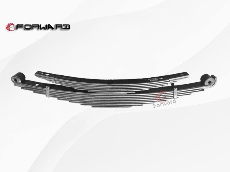 DZ95189520506 后弹簧钢板总成,Rear spring steel plate,济南向前汽车配件有限公司