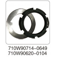 710W90714-0649止推片 ，710W90620-0104開槽螺母