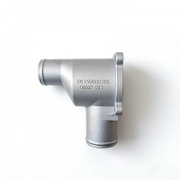 廠家供應陜汽重汽配件 重汽天然氣發動機節溫器殼體VG1500061203