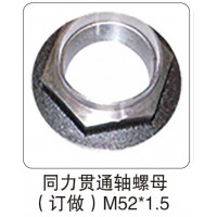 同力貫通軸螺母（訂做）M52X1.5