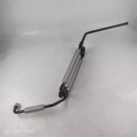 德龙新M3000X3000回油散热钢管总成