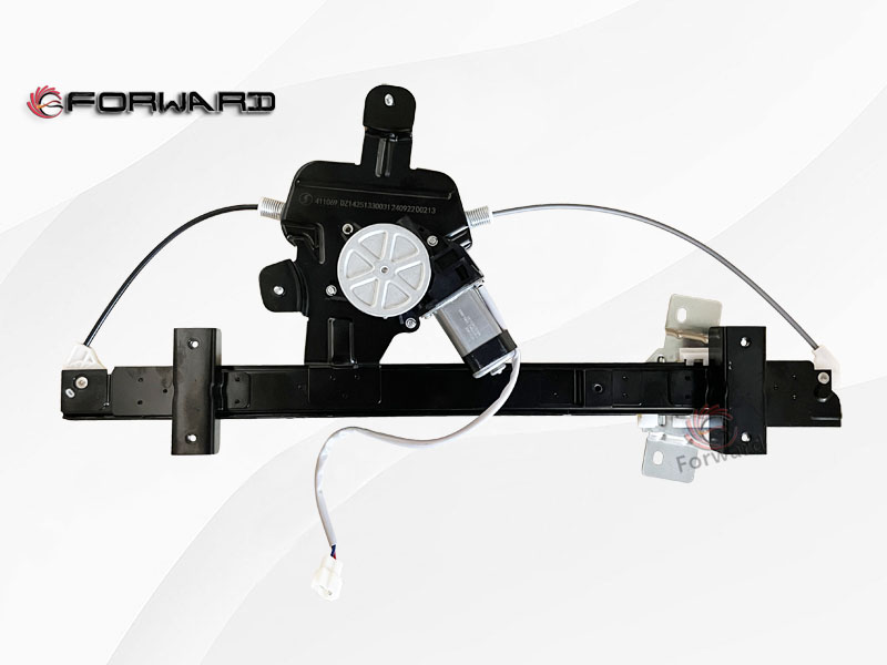 SHACMAN X3000 X5000 车身驾驶室系统 DZ14251330031 左车门玻璃升降器