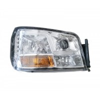 陜汽重卡 陜汽德龍H3000前大燈DZ96189722020駕駛室右前大燈 LED前照燈總成