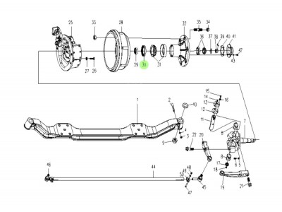 1109930085301  齿圈,Geared ring,济南向前汽车配件有限公司