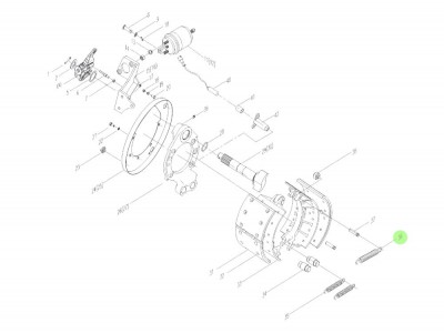CA10-3501035  回位弹簧,Return spring,济南向前汽车配件有限公司