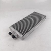 德龍新M3000暖風(fēng)水箱散熱器冷卻全鋁暖風(fēng)小水箱