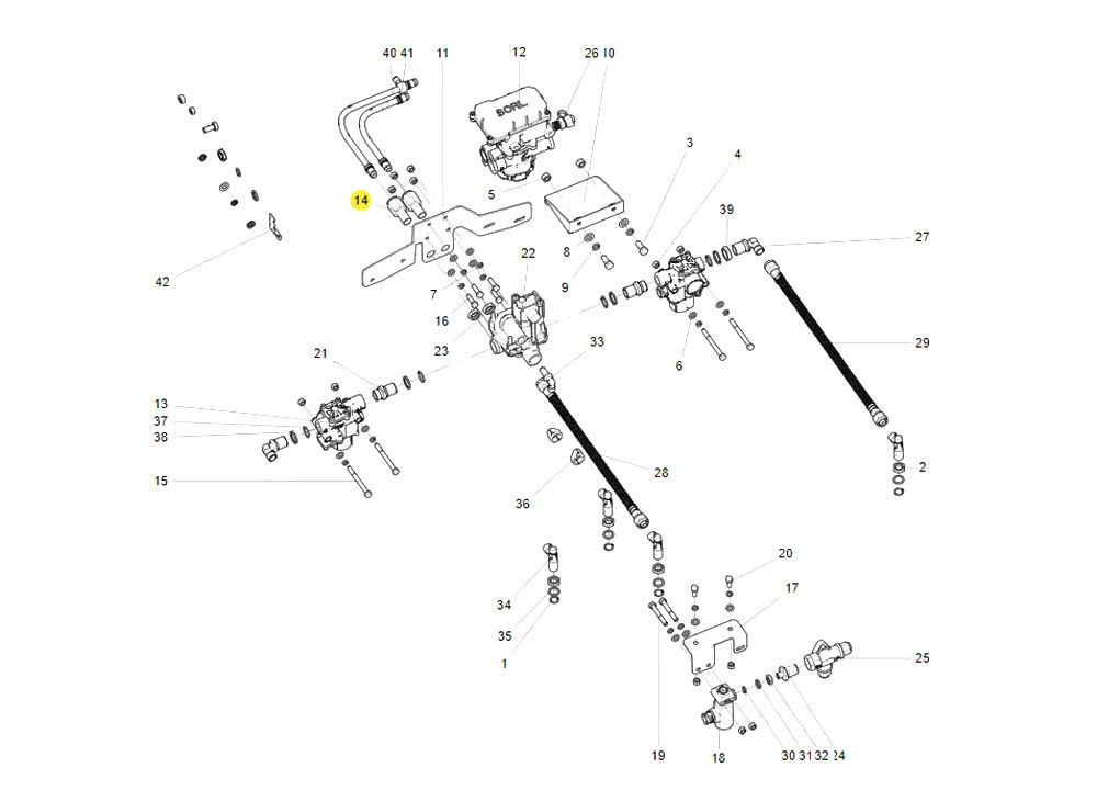 LG9700362580   直通过板,Pass through the plate directly,济南向前汽车配件有限公司