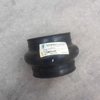 德龍新M3000X3000增壓器進氣波紋管橡膠連接軟管總成