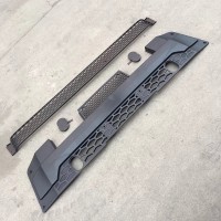 德龙X3000保险杠中网前护杠格栅装饰板牵引车杠中网