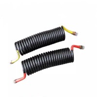 德龙F3000新M3000X3000挂车气管螺旋管总成黄红管子