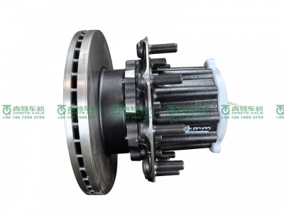 山东凯路·青特车桥QT11LFP4-3104000_F.B_轮毂总成（康迈）QT440SN双桥