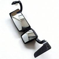 重汽豪沃駕駛室豪華型左倒車鏡后視鏡總成AZ1642770001外后視鏡