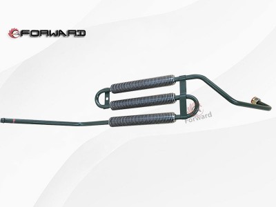 DZ97319470230 回油散热钢管总成,Return oil heat dissipation steel pipe assembly,济南向前汽车配件有限公司