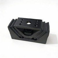 重汽豪沃斯太爾配件 發(fā)動機后支撐支架 發(fā)動機懸置緩沖橡膠減震墊