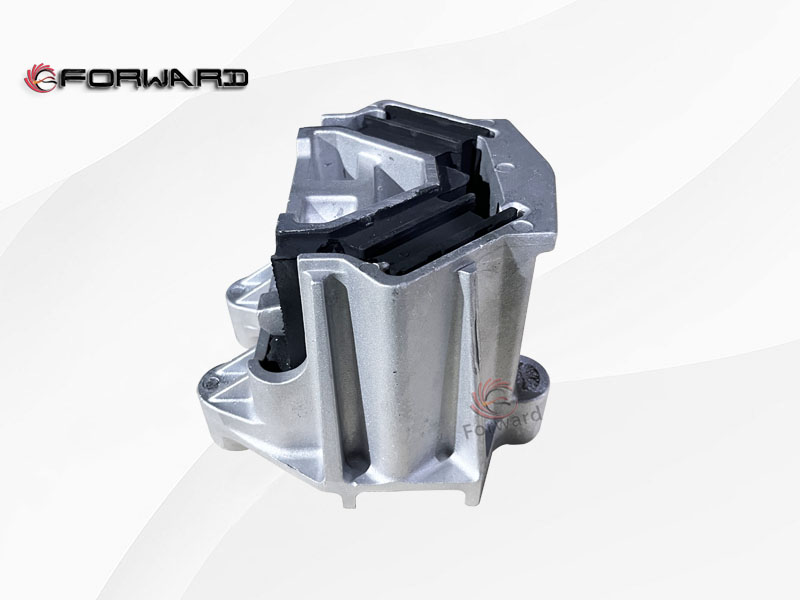 SINOTRUK SITRAK C7H 動(dòng)力懸架系統(tǒng)  WG9925590270 鋁前橡膠支承總/WG9925590270 鋁前橡膠支承總