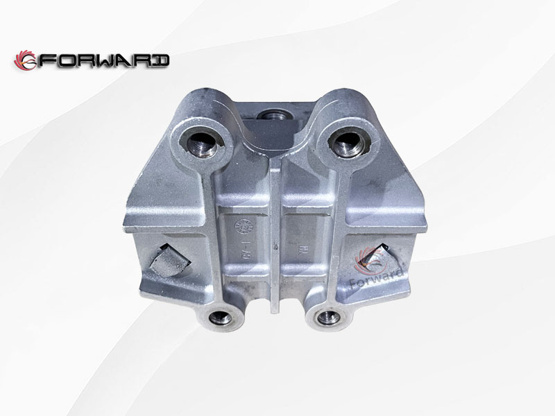 SINOTRUK SITRAK C7H 動(dòng)力懸架系統(tǒng)  WG9925590270 鋁前橡膠支承總/WG9925590270 鋁前橡膠支承總