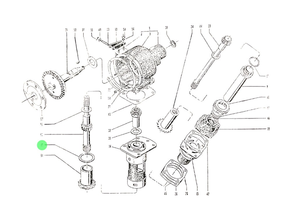 4.08.122  垂直轴垫圈,Vertical shaft washer,济南向前汽车配件有限公司