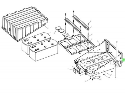 DZ93189583131  车下熄火开关,Engine off switch under the vehicle,济南向前汽车配件有限公司