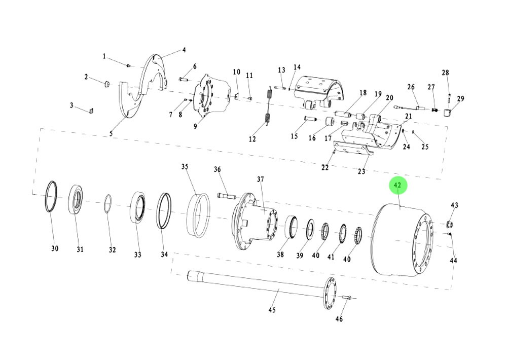 HD90129341132 制动鼓,Brake hub,济南向前汽车配件有限公司