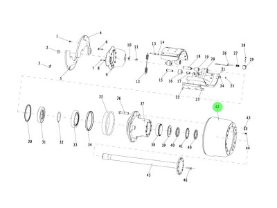 HD90129341132 制动鼓,Brake hub,济南向前汽车配件有限公司