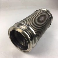 德龙保温型挠性软管国六排气管金属波纹管软连接