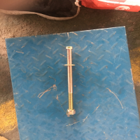 前钢板中心螺栓 带螺母 M14x240 99100520722