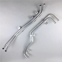 德龙新M3000暖风铝管总成暖风管水管前围底盘空调管