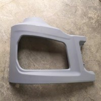 德龙H3000保险杠连接板新M3000前护杠左右段大灯框铁杠