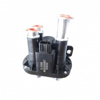 供应重汽豪沃主副油箱转换阀总成WG9925550807燃油阀 电动换向阀