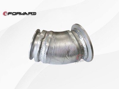 DZ98319541108 排气管总成（三）,Exhaust assembly (3),济南向前汽车配件有限公司