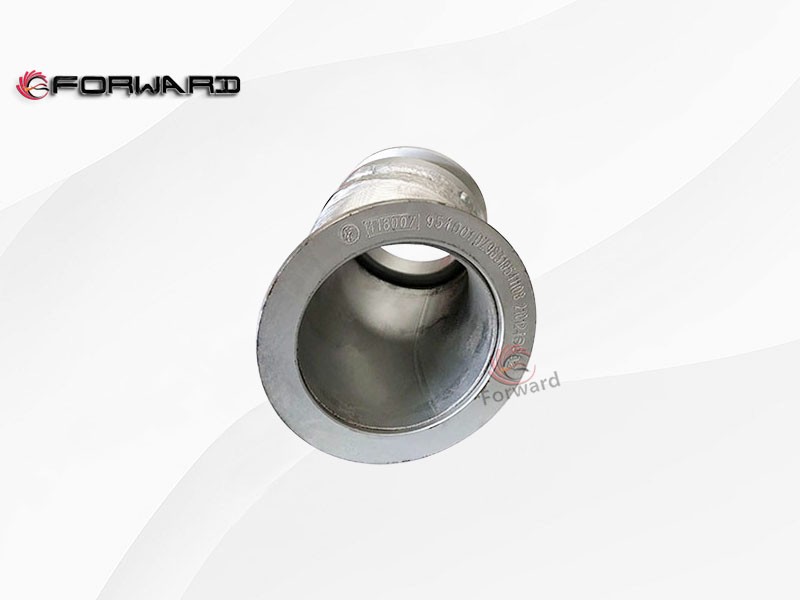 DZ98319541108 排气管总成（三）,Exhaust assembly (3),济南向前汽车配件有限公司