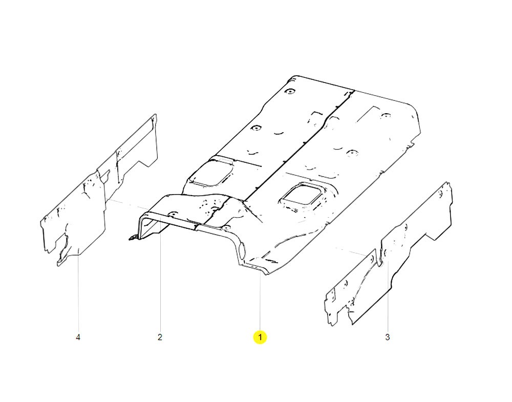 AZ166269000006 左隔热吸音垫,Left heat insulation and sound absorption pad,济南向前汽车配件有限公司
