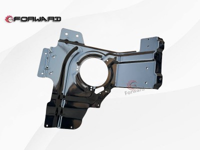 WG1664245123 左连接板总成,Left connection plate assembly,济南向前汽车配件有限公司