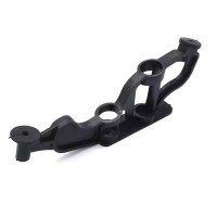 德龙新M3000遮阳罩支架L3000老款分体式遮阳板支架