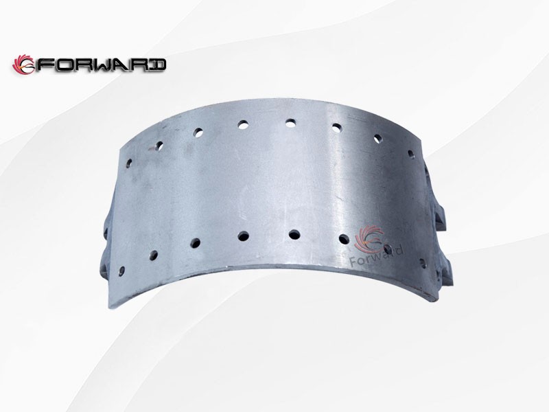 SHACMAN HANDE HDS300 行走后驱动桥制动系统 HD91129340081 制动蹄铁/HD91129340081 制动蹄铁