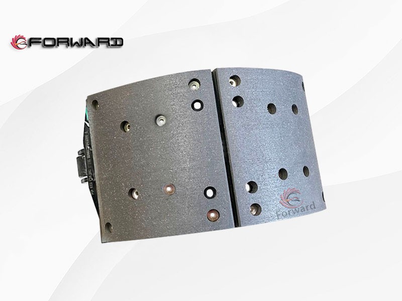 HD90129341375  制动蹄总成,Brake shoe assembly,济南向前汽车配件有限公司
