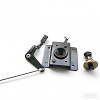 重汽豪沃豪瀚液压锁面罩锁总成左WG16642110027