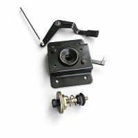 重汽豪沃豪瀚新款N7 N7G驾驶室配件 液压锁面罩锁总成左WG16642110027