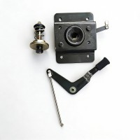 重汽豪沃豪瀚新款N7 N7G驾驶室配件 液压锁面罩锁总成右WG16642110028